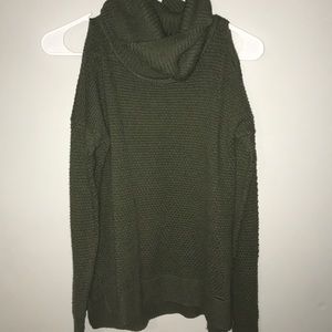 Hollister shoulder cut out sweater